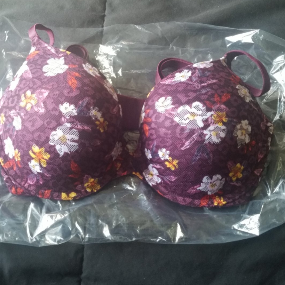 Pink wear everywhere push up bra